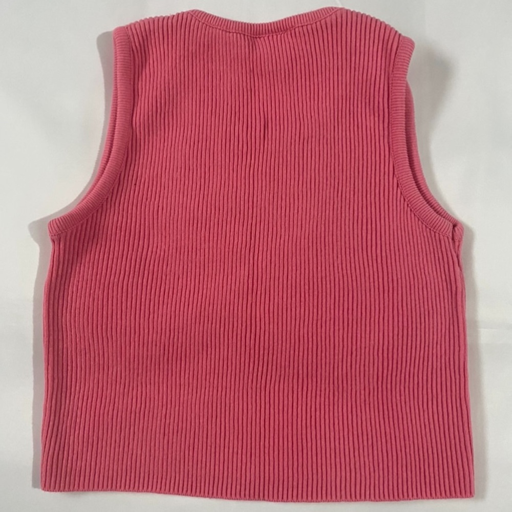 Morgan Sport Ribbed Y2K Tank Top - Picture 12 of 12